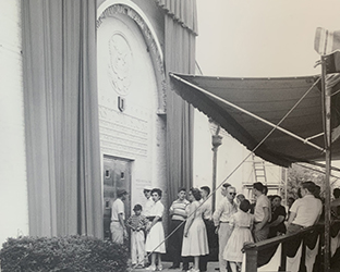 First Division Museum grand opening, 1960