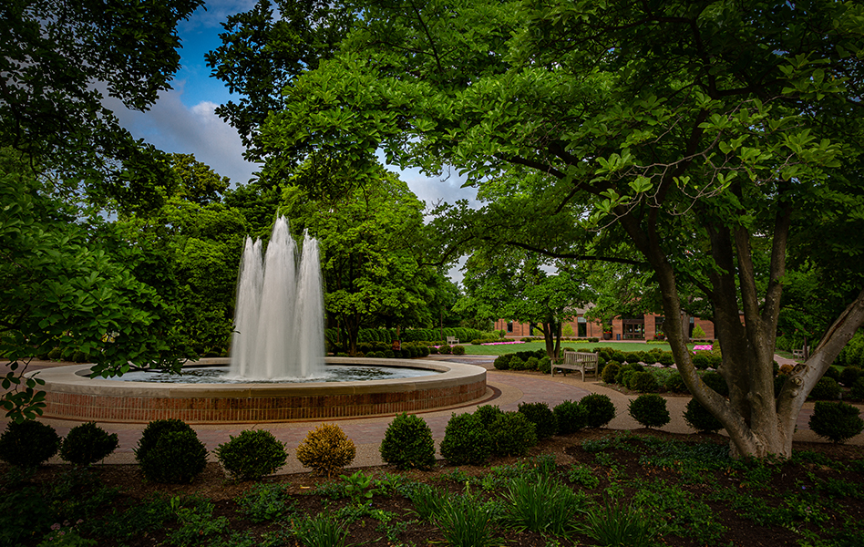 Cantigny gardens, fountain