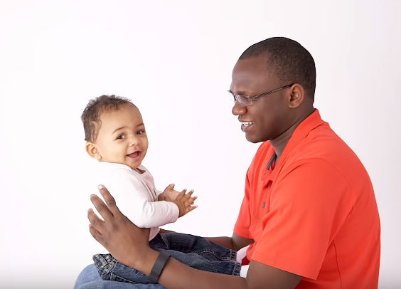 Father and toddler, No Small Matter film