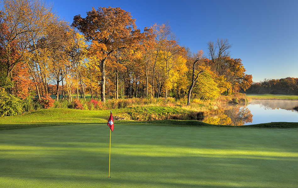 Cantigny Golf, Woodside 5 putting green