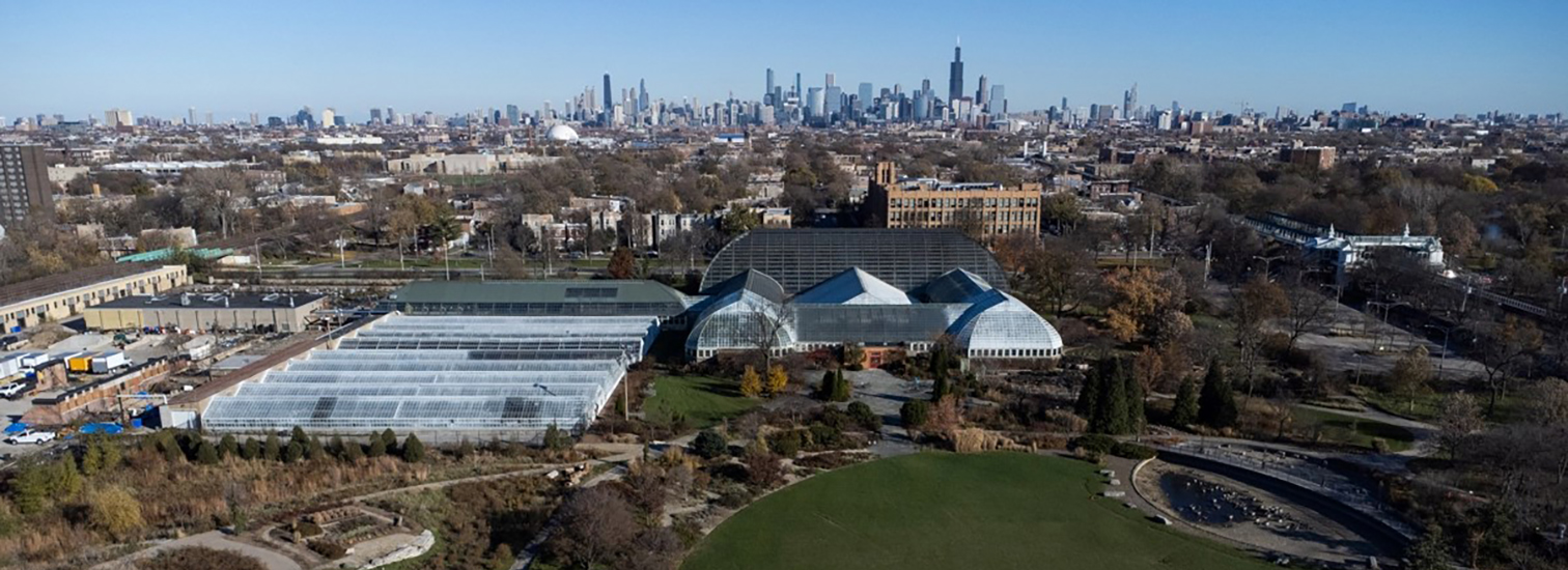 Garfield Park aerial photo, Credit: Block Club Chicago/Colin Boyle